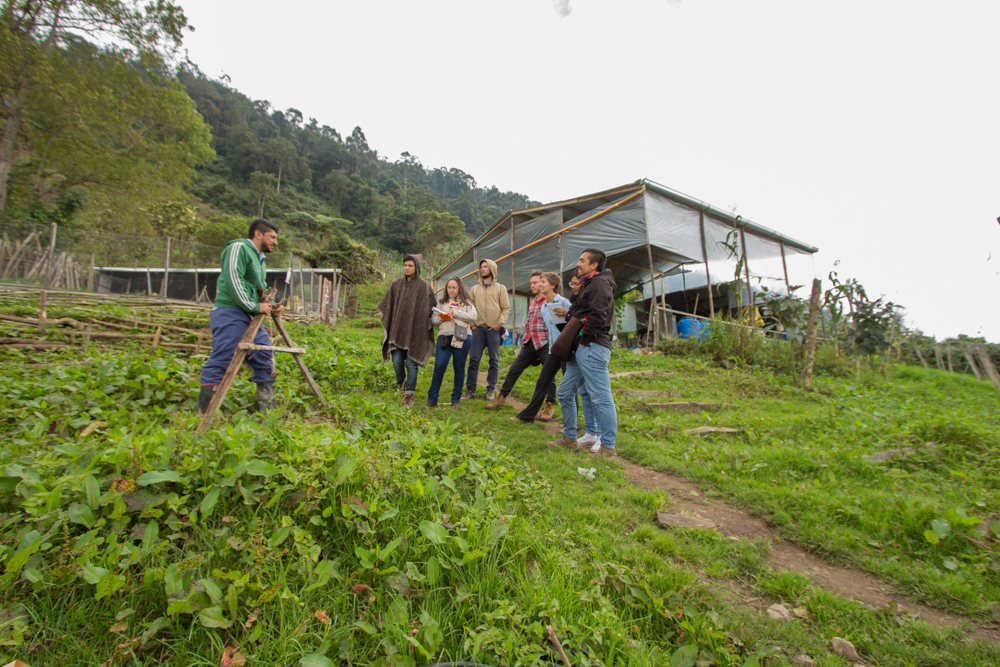 Design team at Tierra Libre farm/school at IDDS 2017